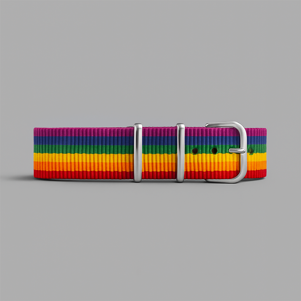 Pulseira de Tira Arco-Íris