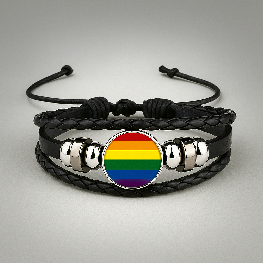 Pulseira de Couro Igualdade