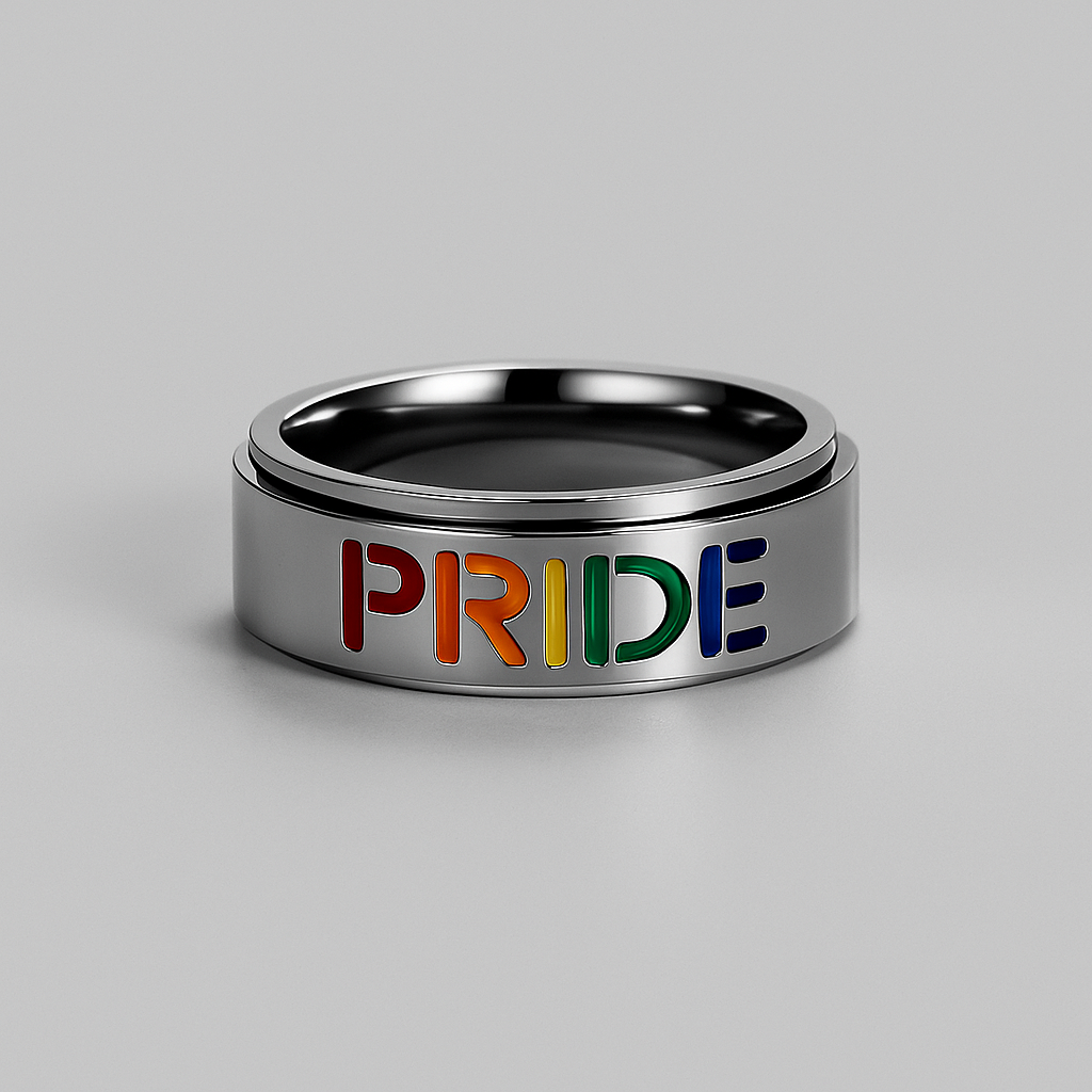 Anel Pride Giratório