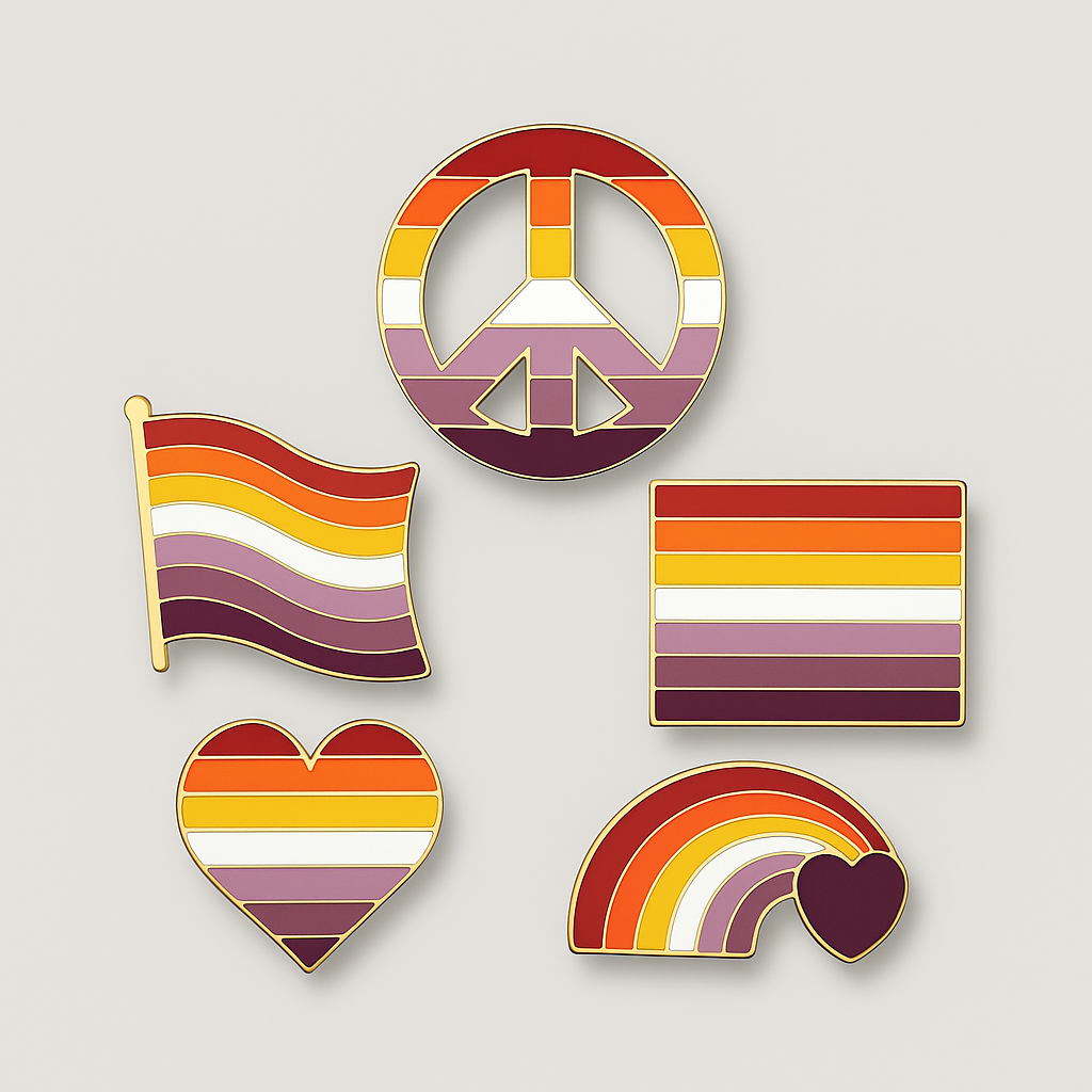 Emblemas do Orgulho Lésbico