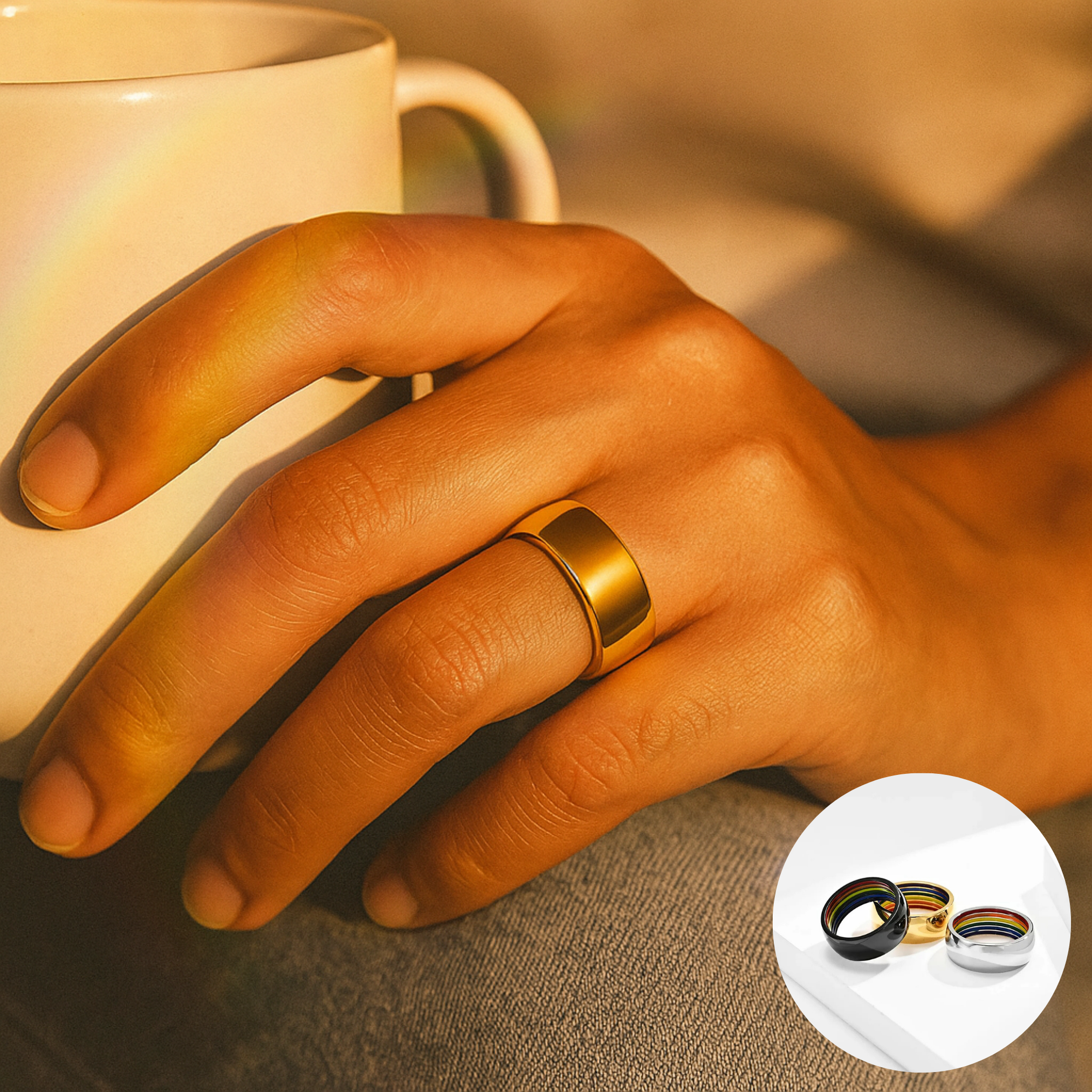 Anel de Suporte Oculto