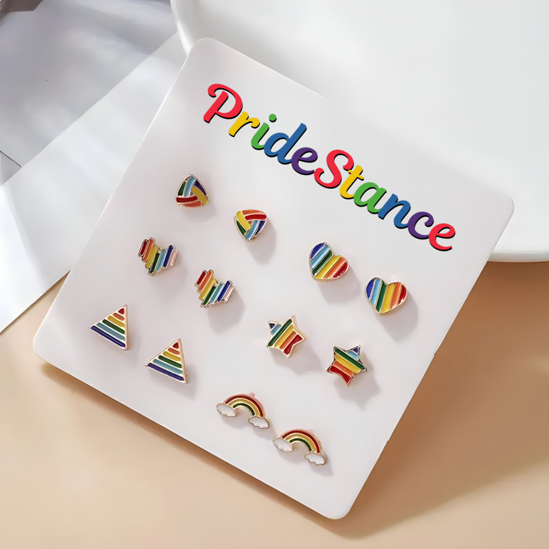 6 Pacote - Brincos do Orgulho