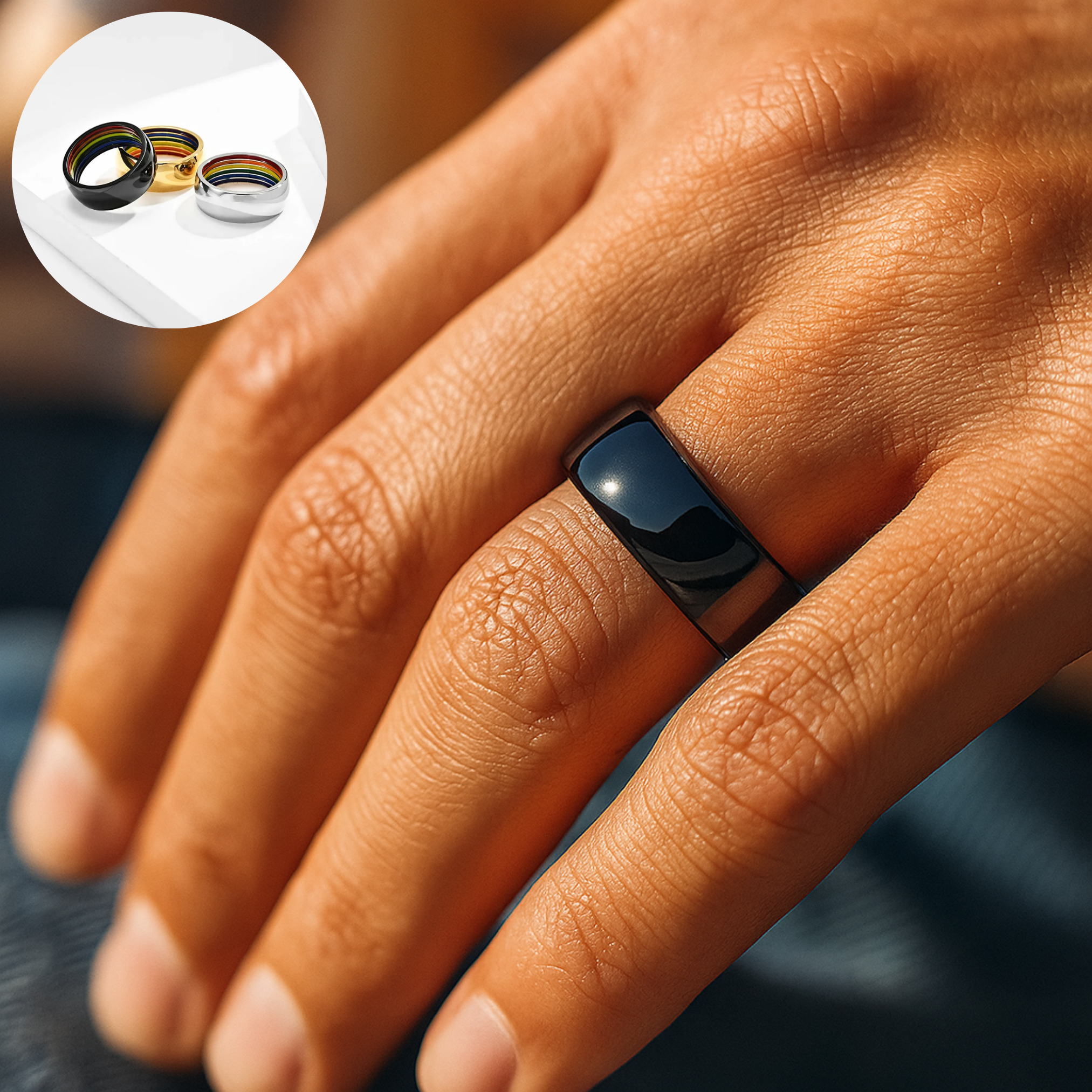 Anel de Suporte Oculto