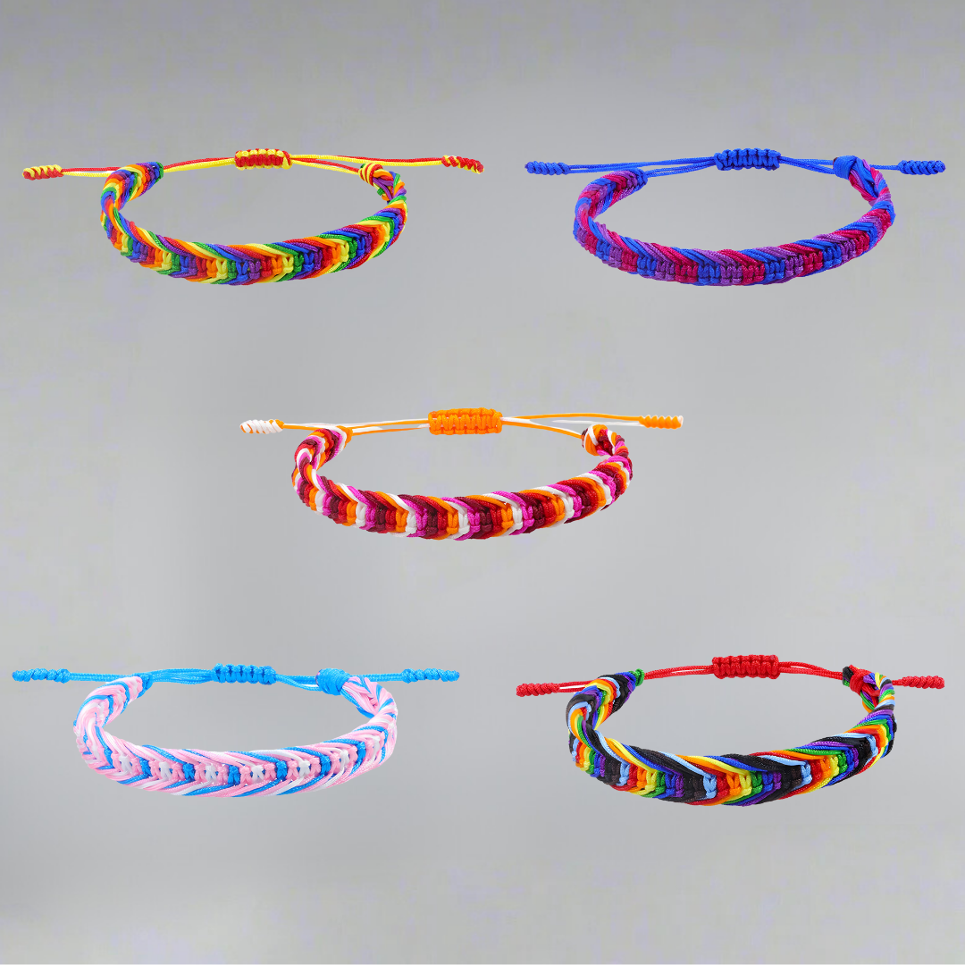Pulseira de Gênero Feita à Mão