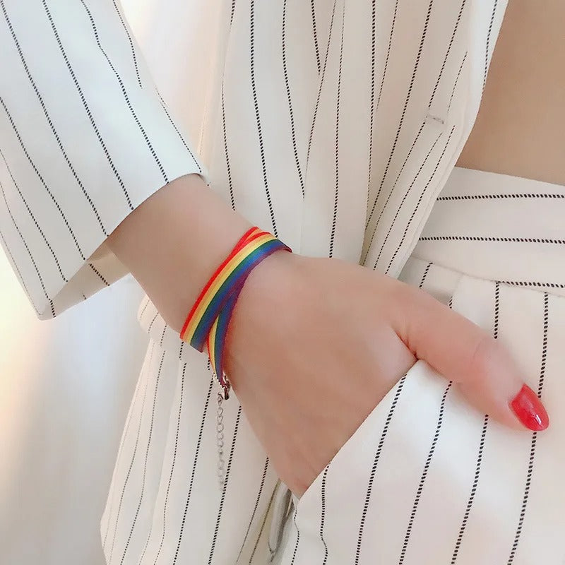 Colar Choker Orgulho Arco-Íris