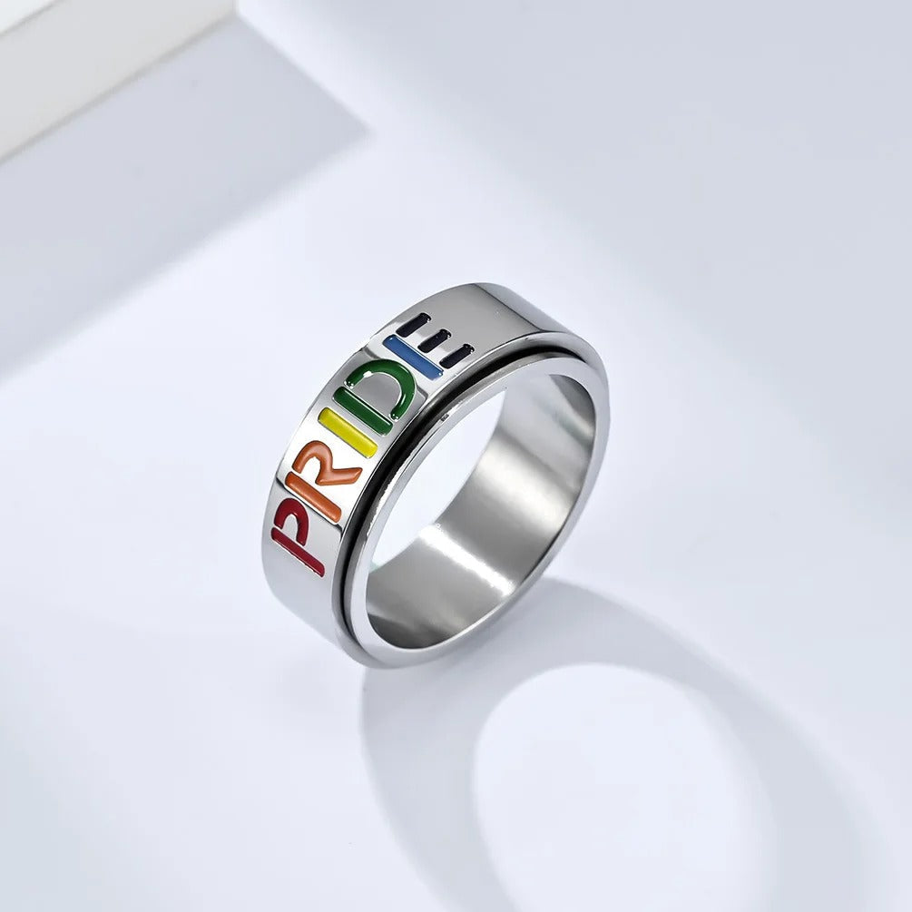 Anel Pride Giratório
