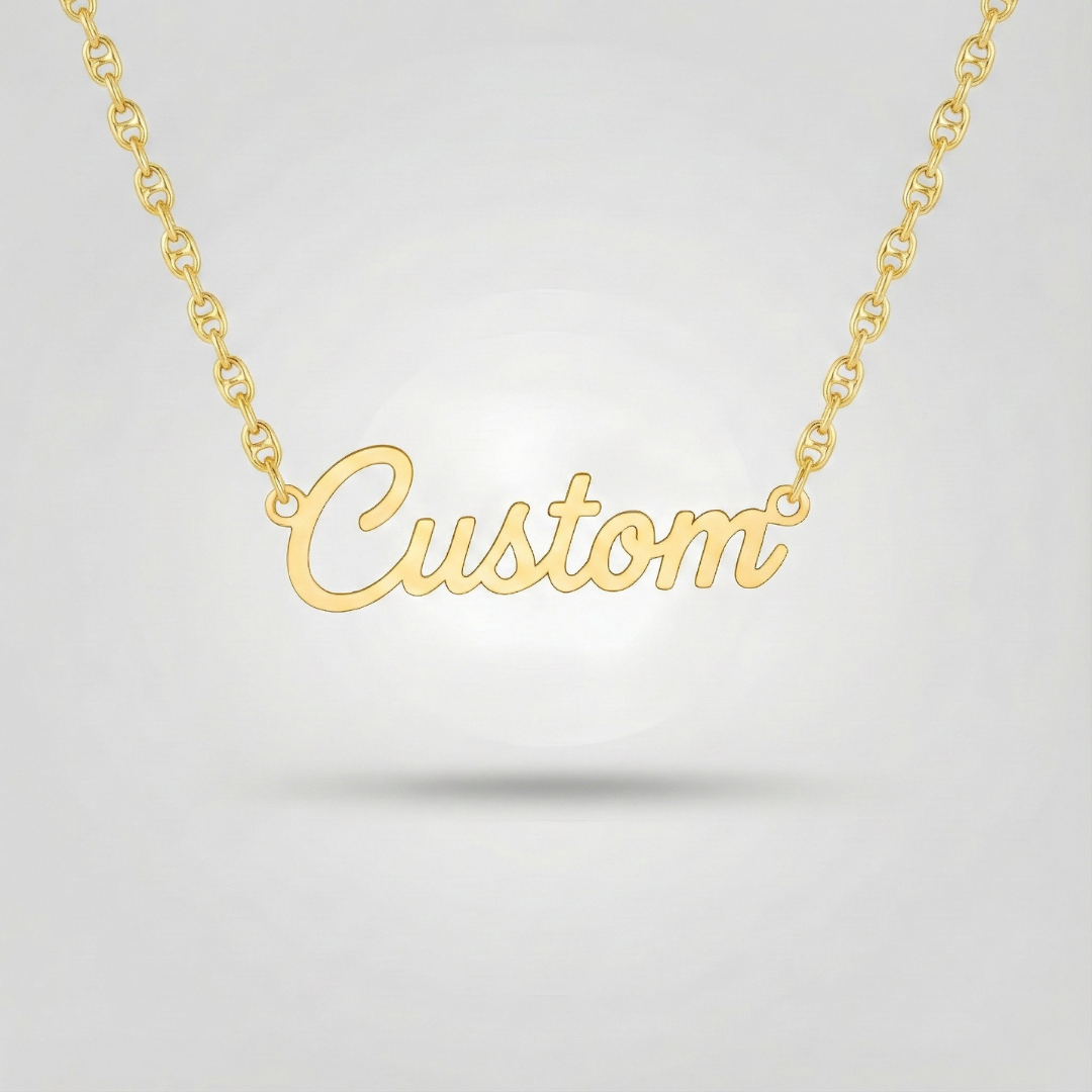 Colar Personalizado com Corrente Traversino