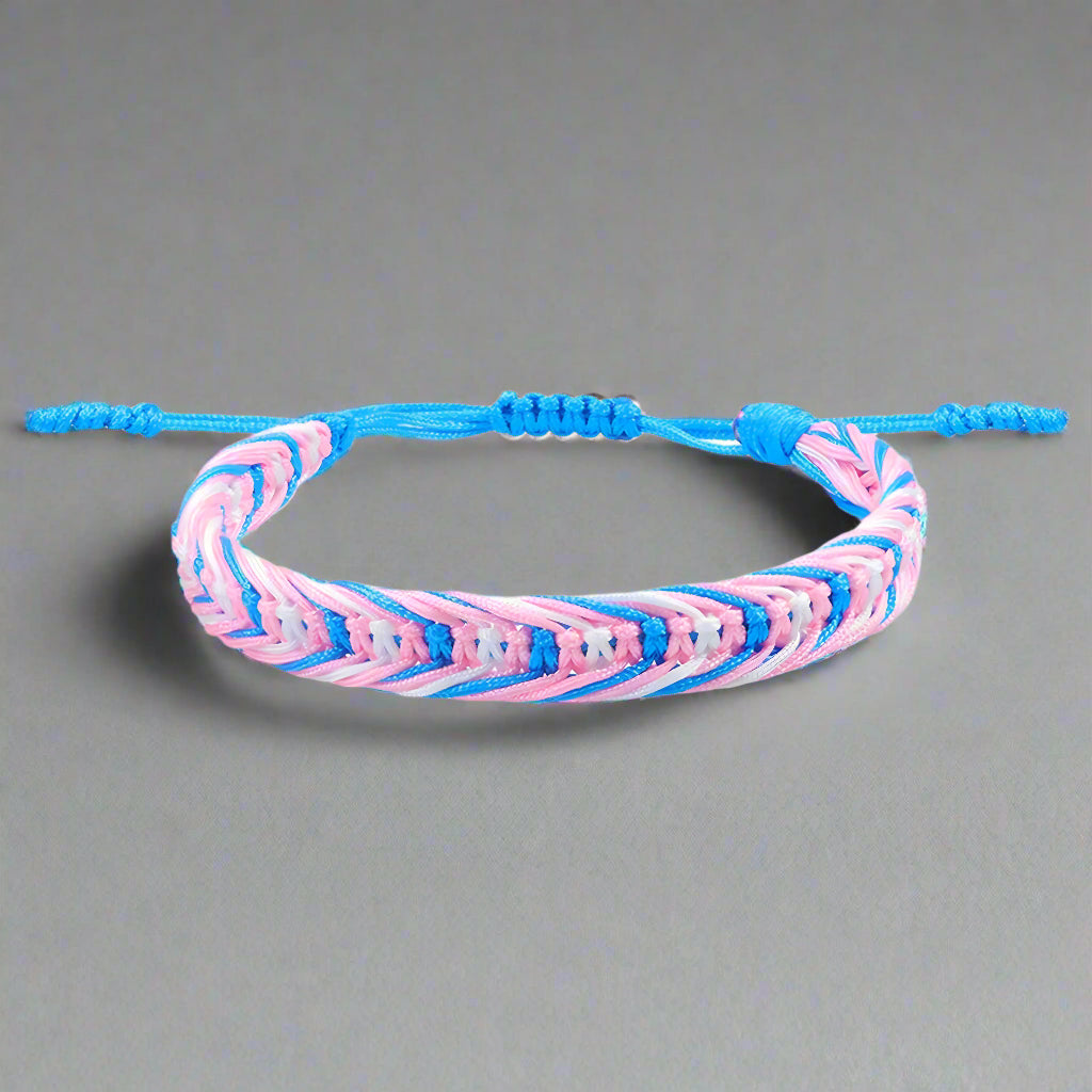 Pulseira de Gênero Feita à Mão