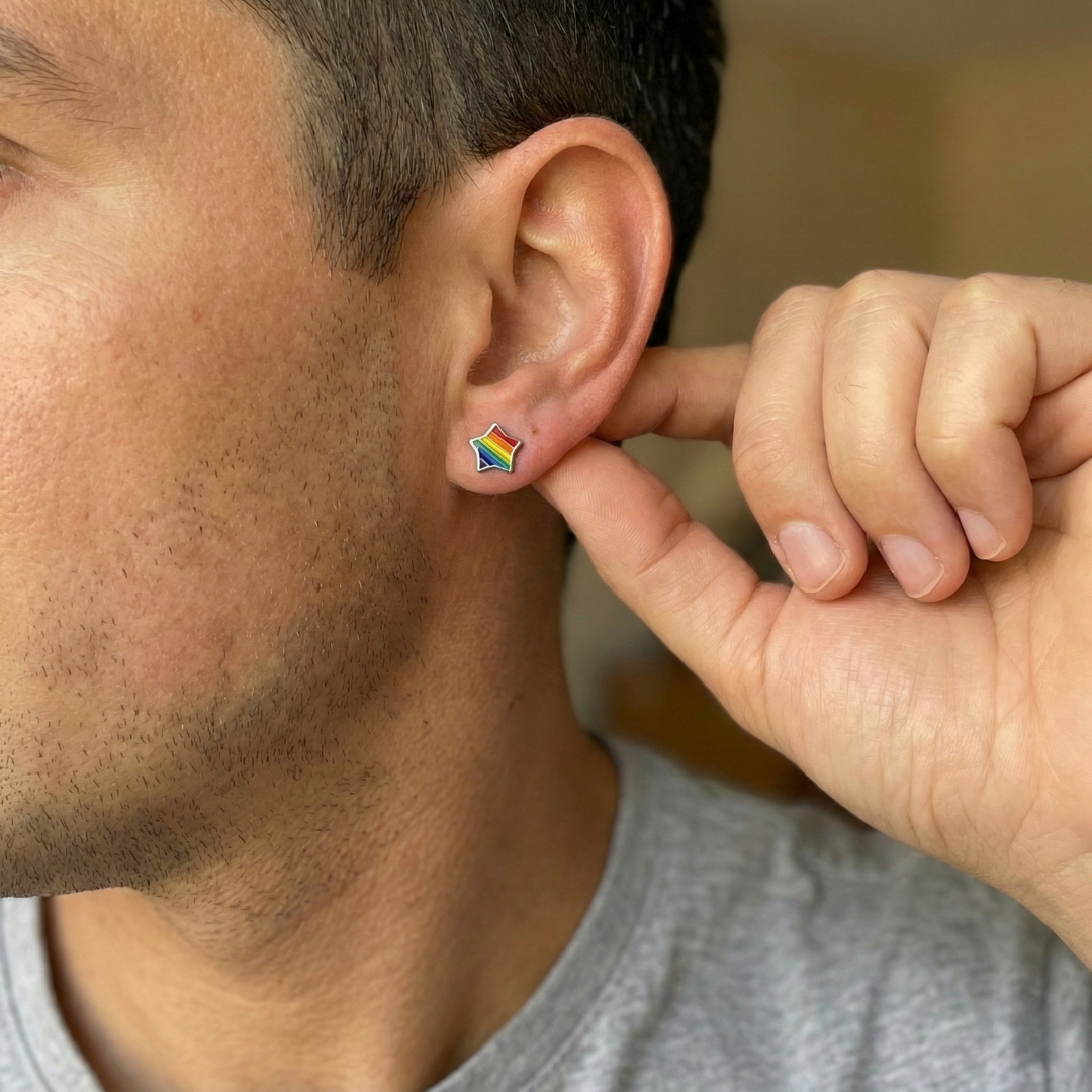 Brincos Estrela do Orgulho