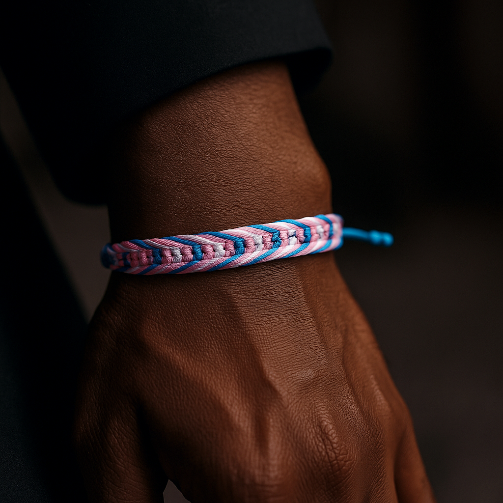 Pulseira de Gênero Feita à Mão