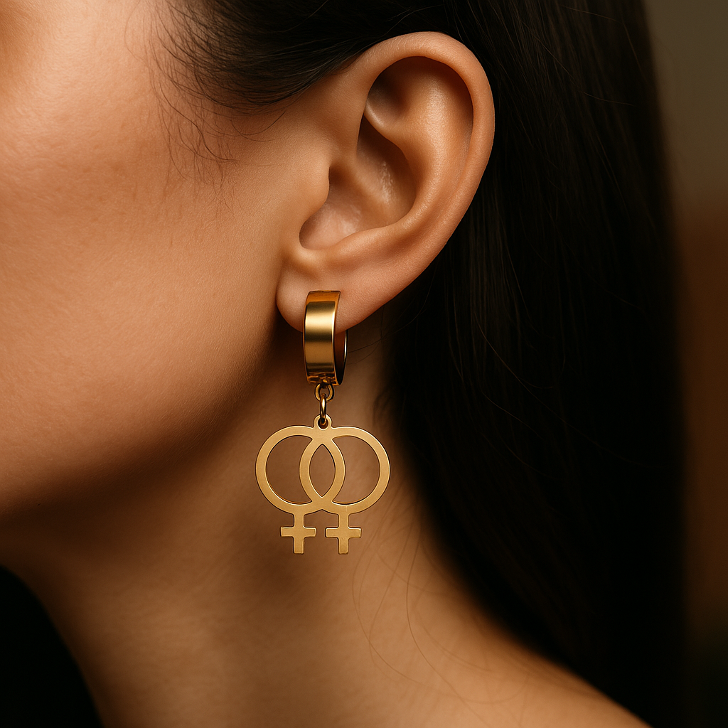 Brincos de Amor Lésbico