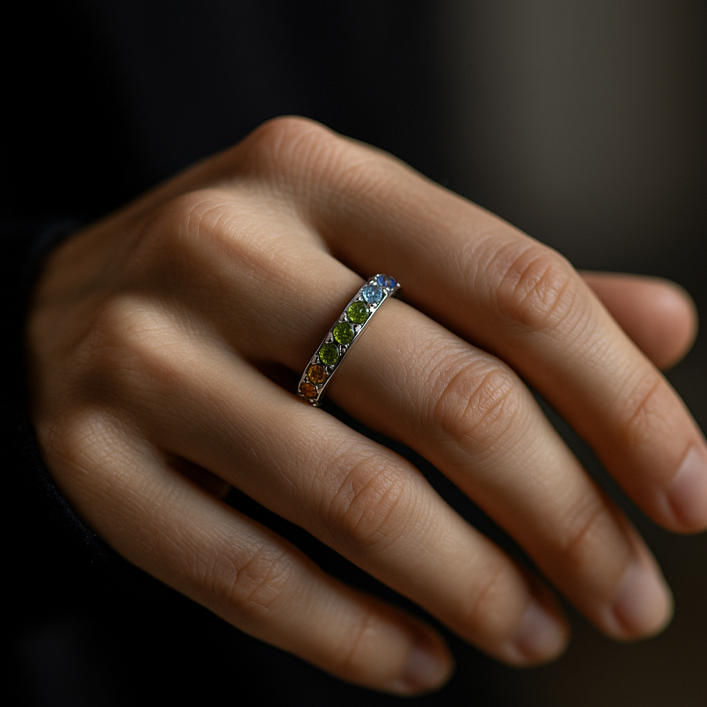 Anel de Amor Jewelado