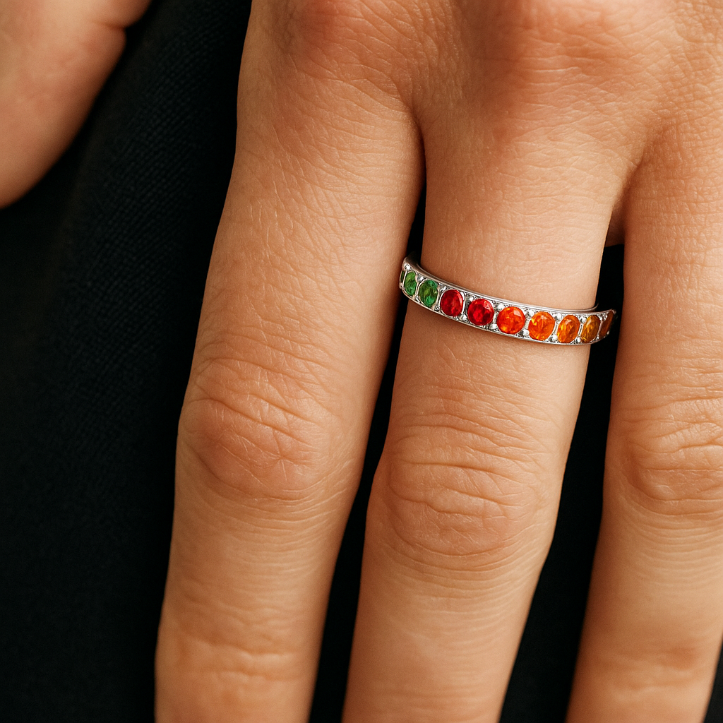 Anel de Amor Jewelado