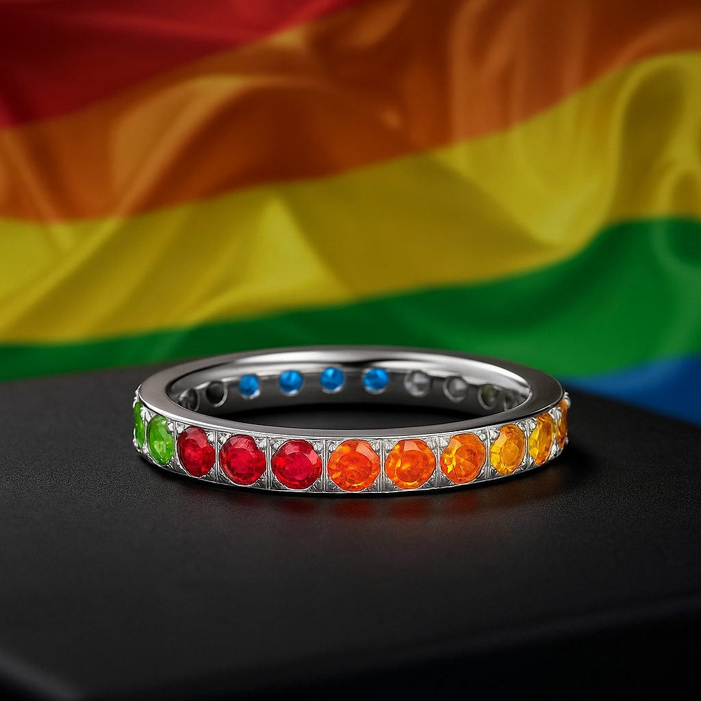 Anel de Amor Jewelado