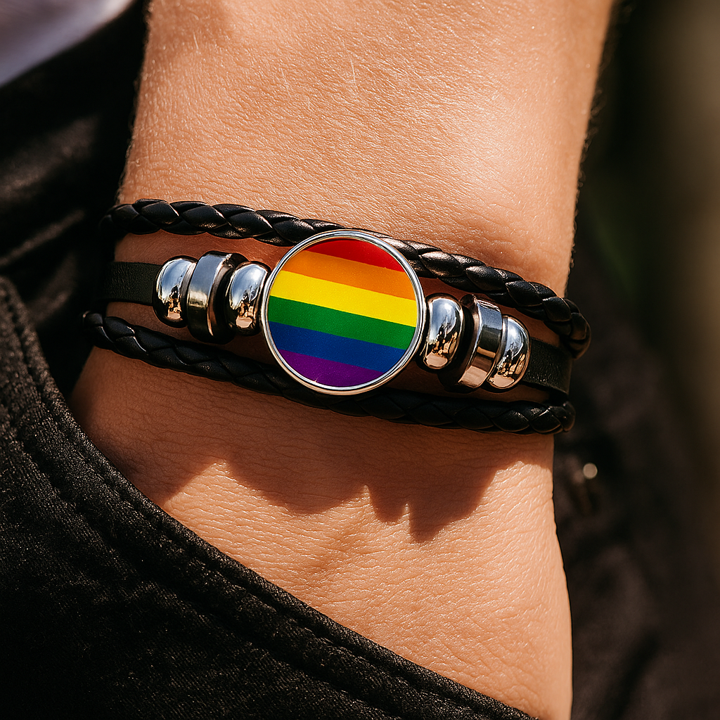 Pulseira de Couro Igualdade