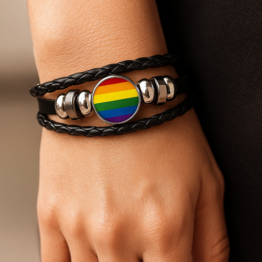 Pulseira de Couro Igualdade