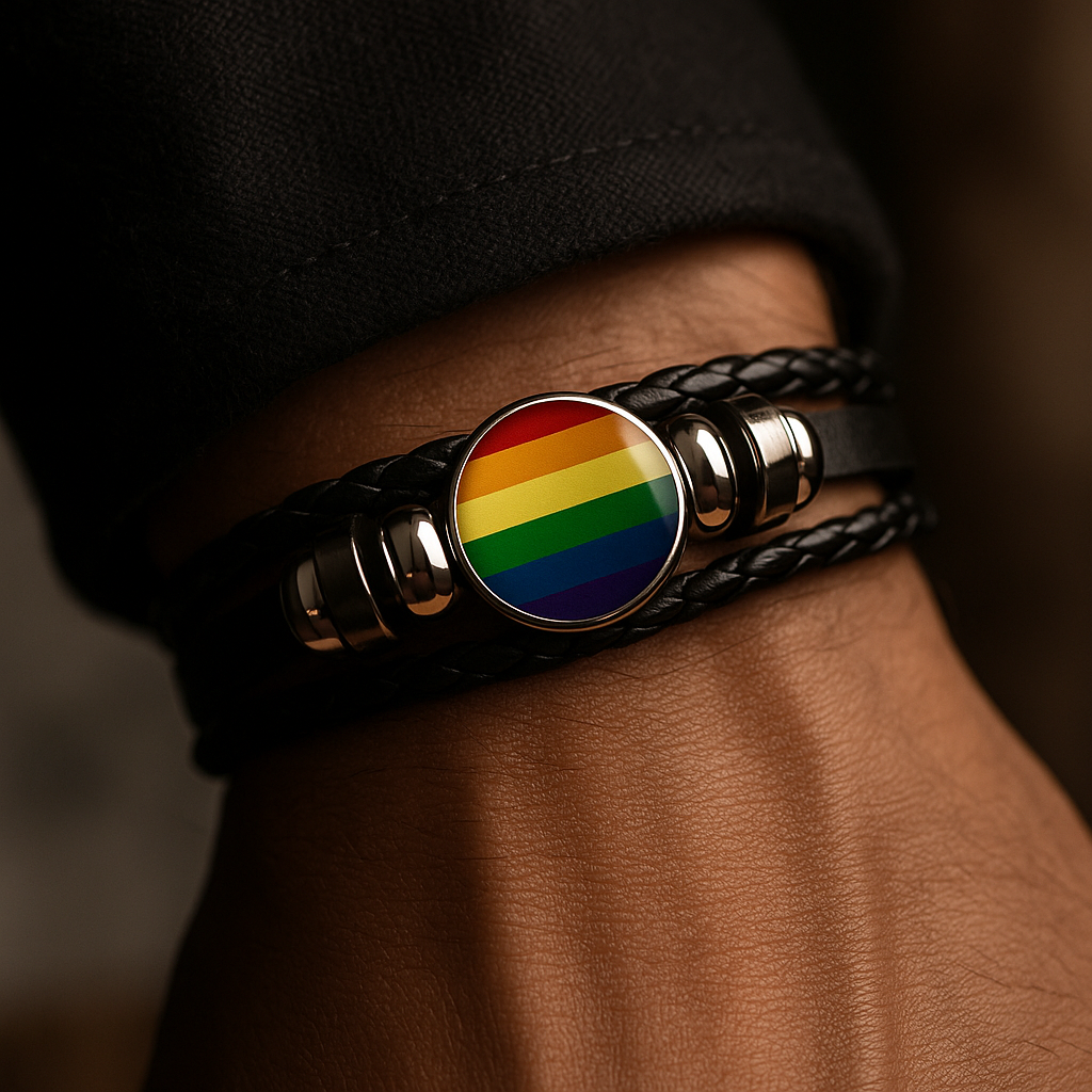 Pulseira de Couro Igualdade