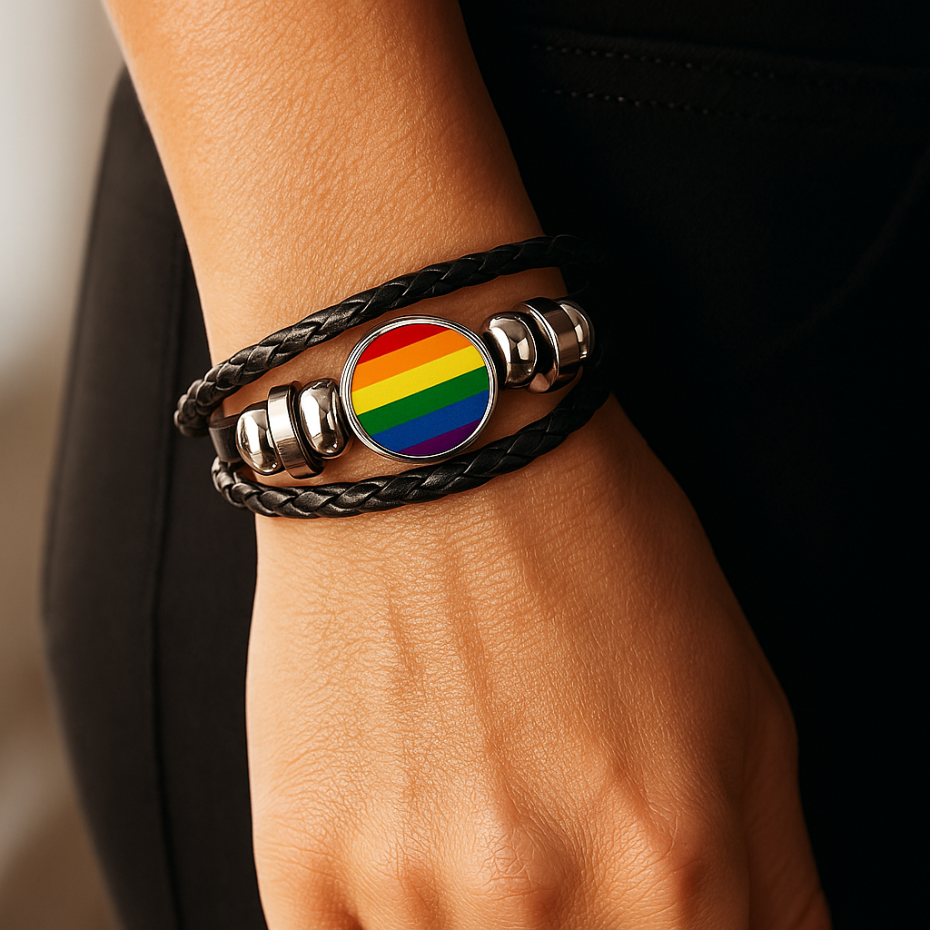 Pulseira de Couro Igualdade