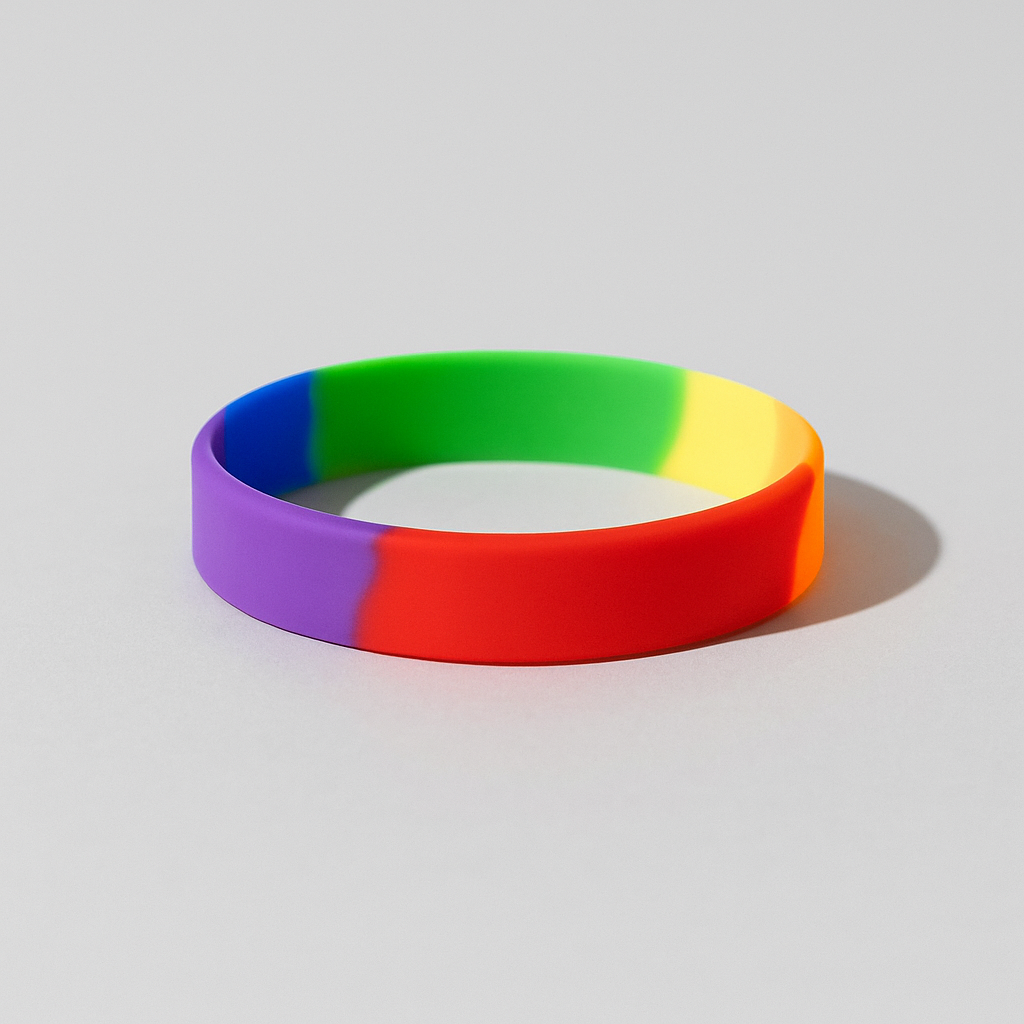 Pulseira de Silicone Pride Stance