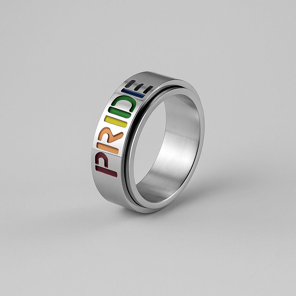 Anel Pride Giratório