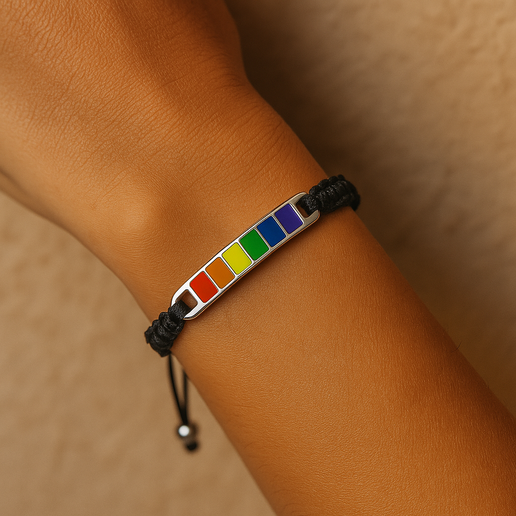 Pulseira de Corrente Trançada