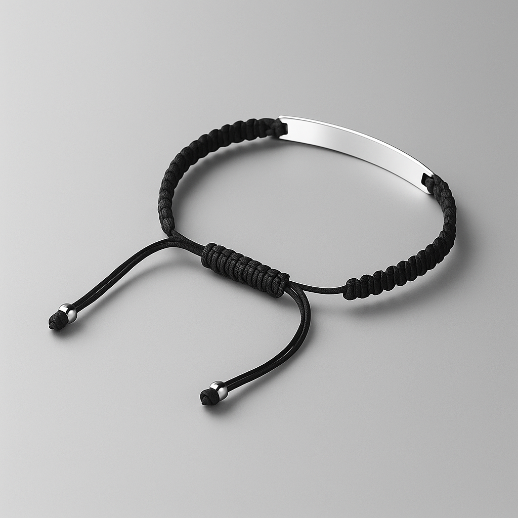 Pulseira de Corrente Trançada
