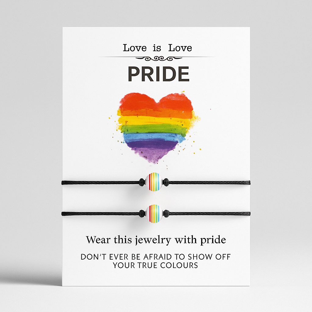 Pulseira de Amizade do Orgulho