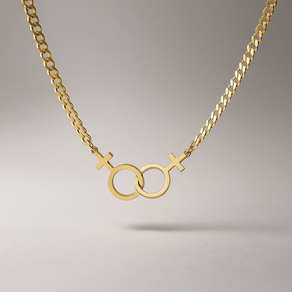 Colar de Laço Lésbico