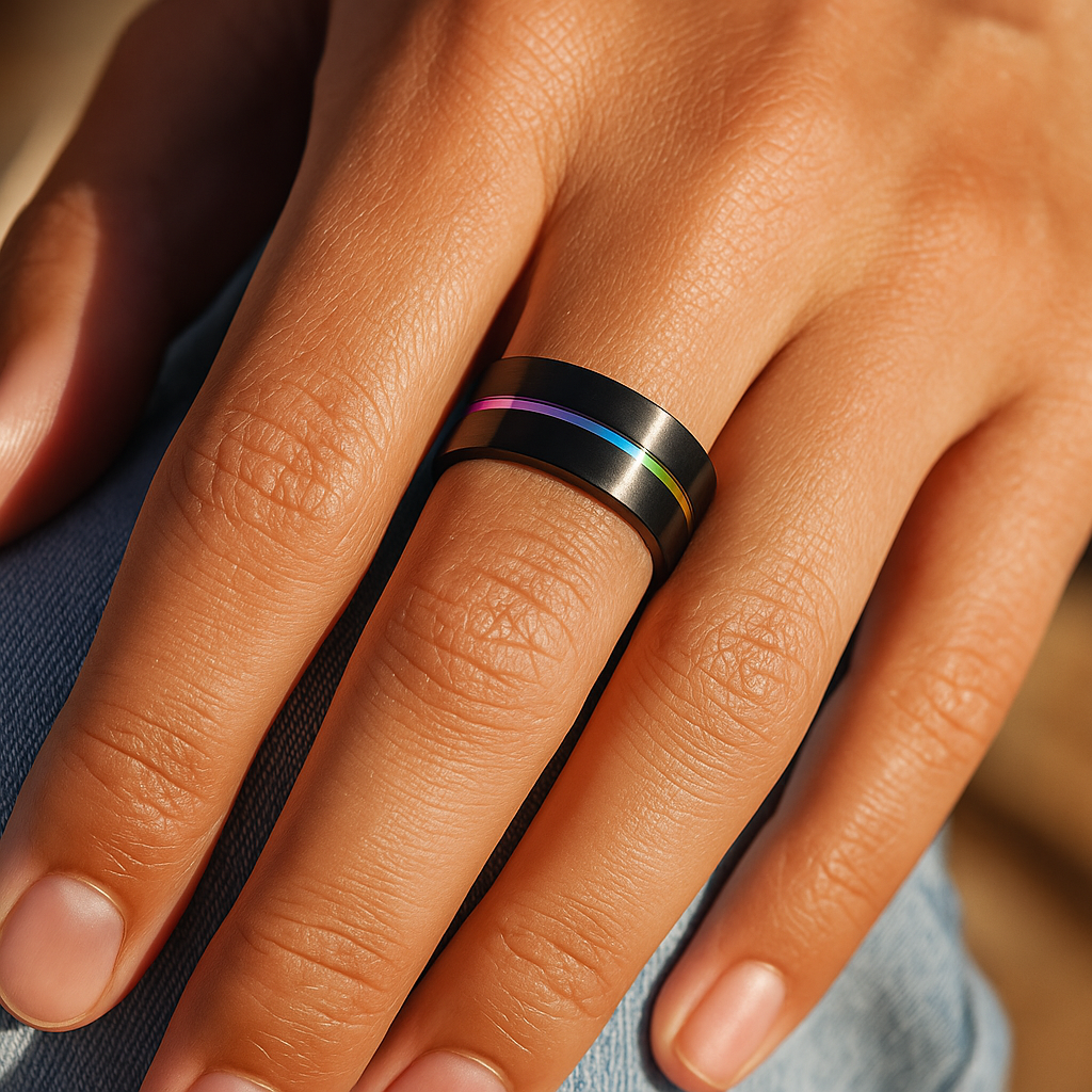 Anel de Tungstênio Courage