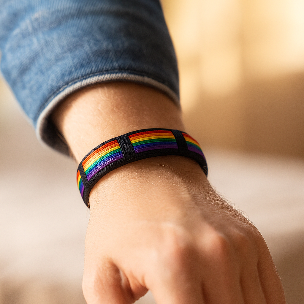 Pulseira Arco-Íris Hipster