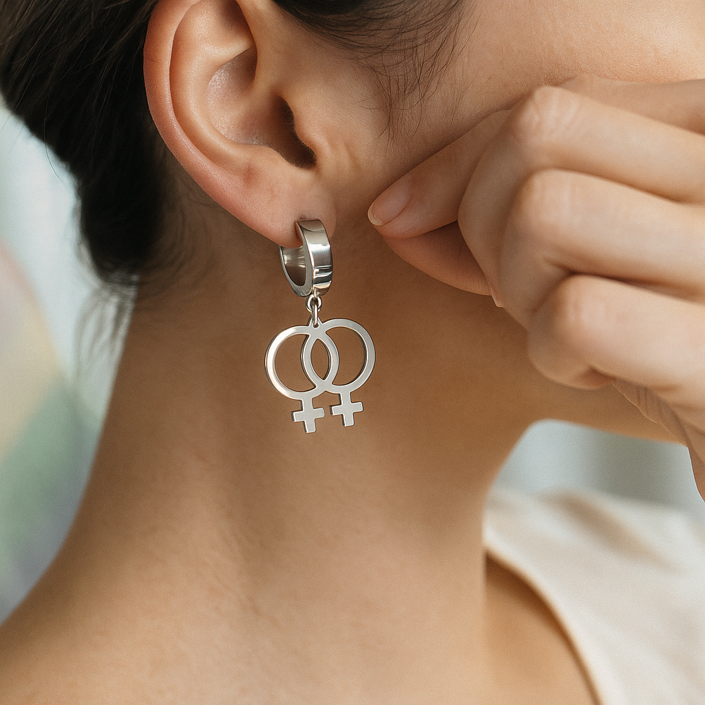 Brincos de Amor Lésbico