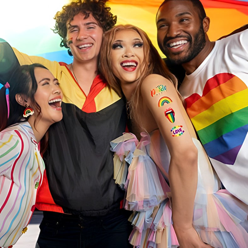 Conjunto de Adesivos de Tatuagem Temporária