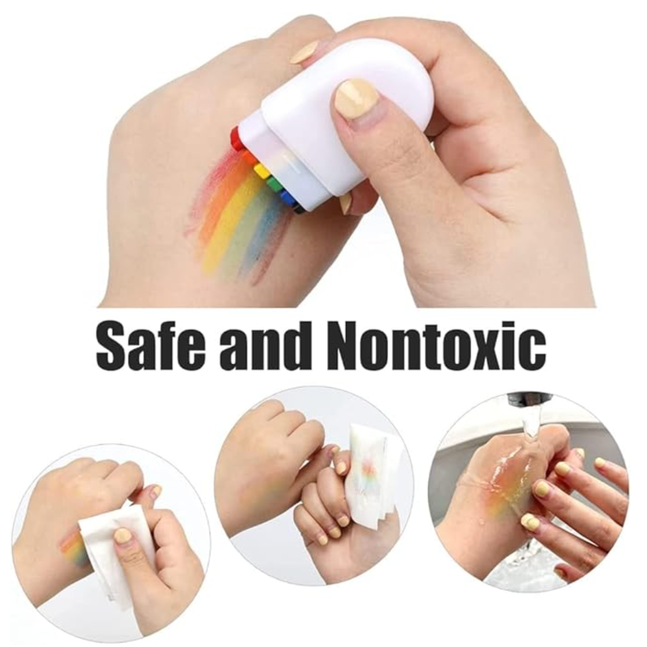 Pintura Facial Expressão Forte