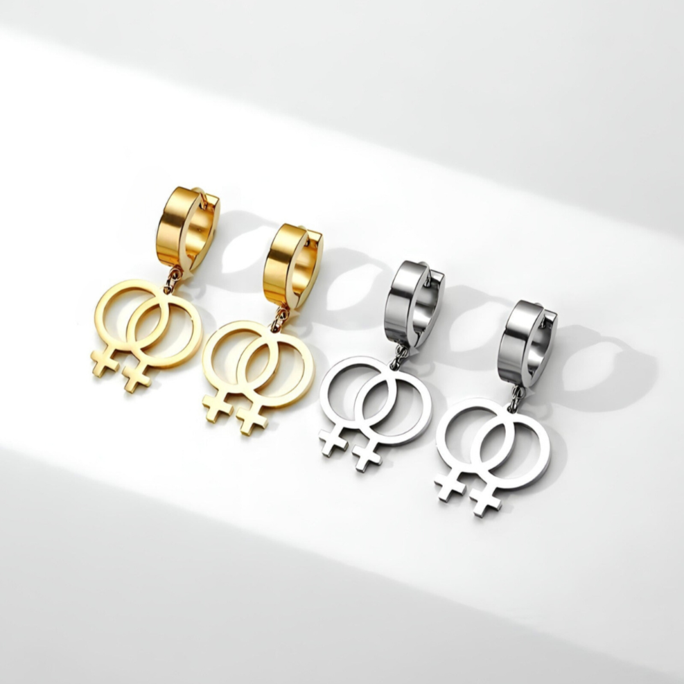 Brincos de Amor Lésbico