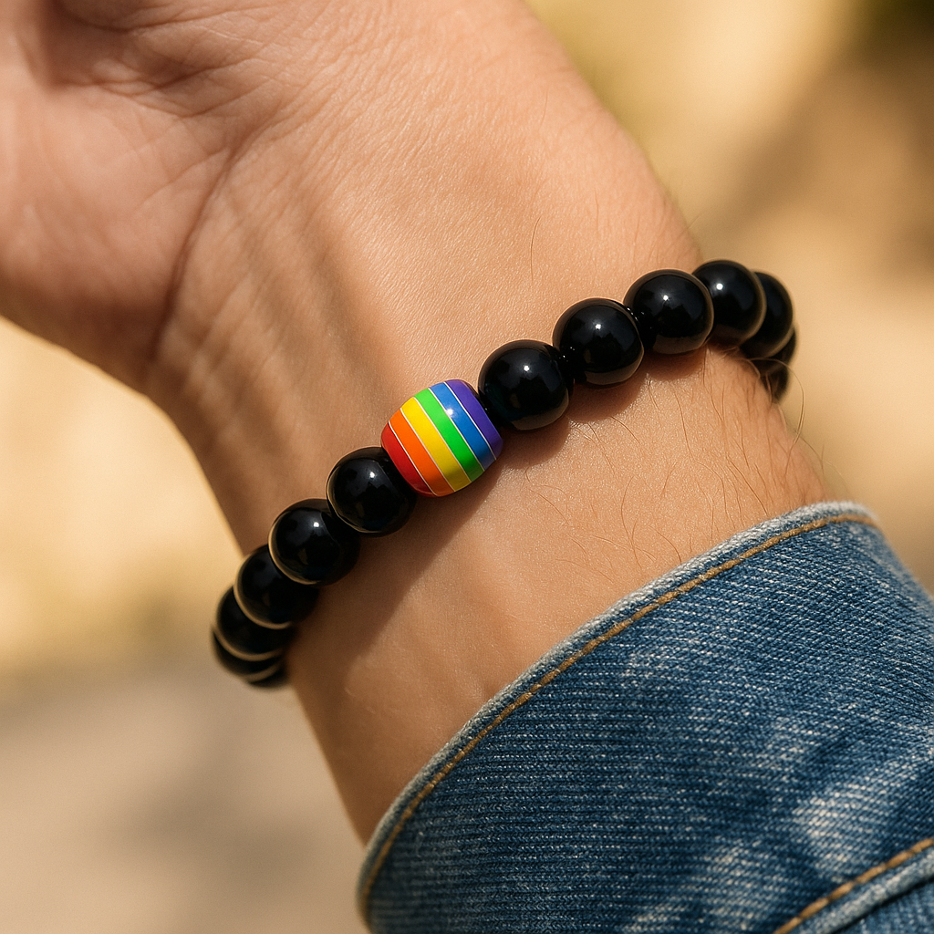 Pulseira de Contas Charm