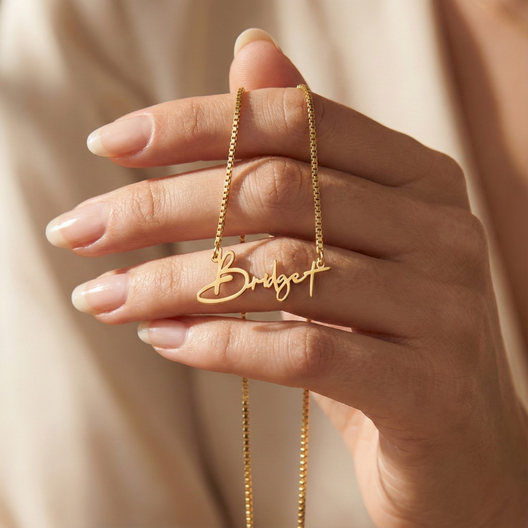 Colar Personalizado com Corrente Box