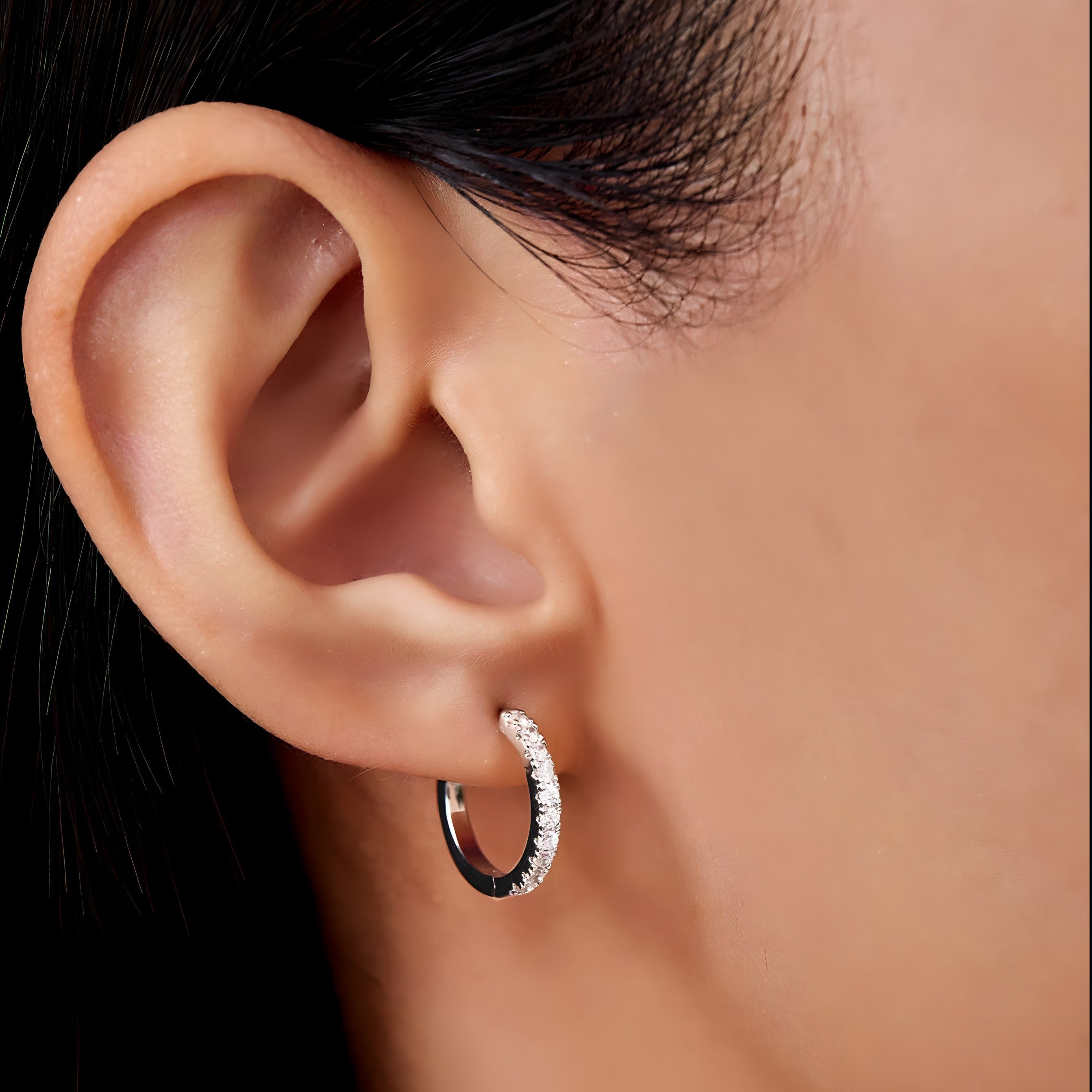 Brincos Arco-Íris Cintilantes