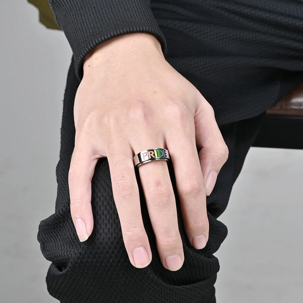 Anel Pride Giratório