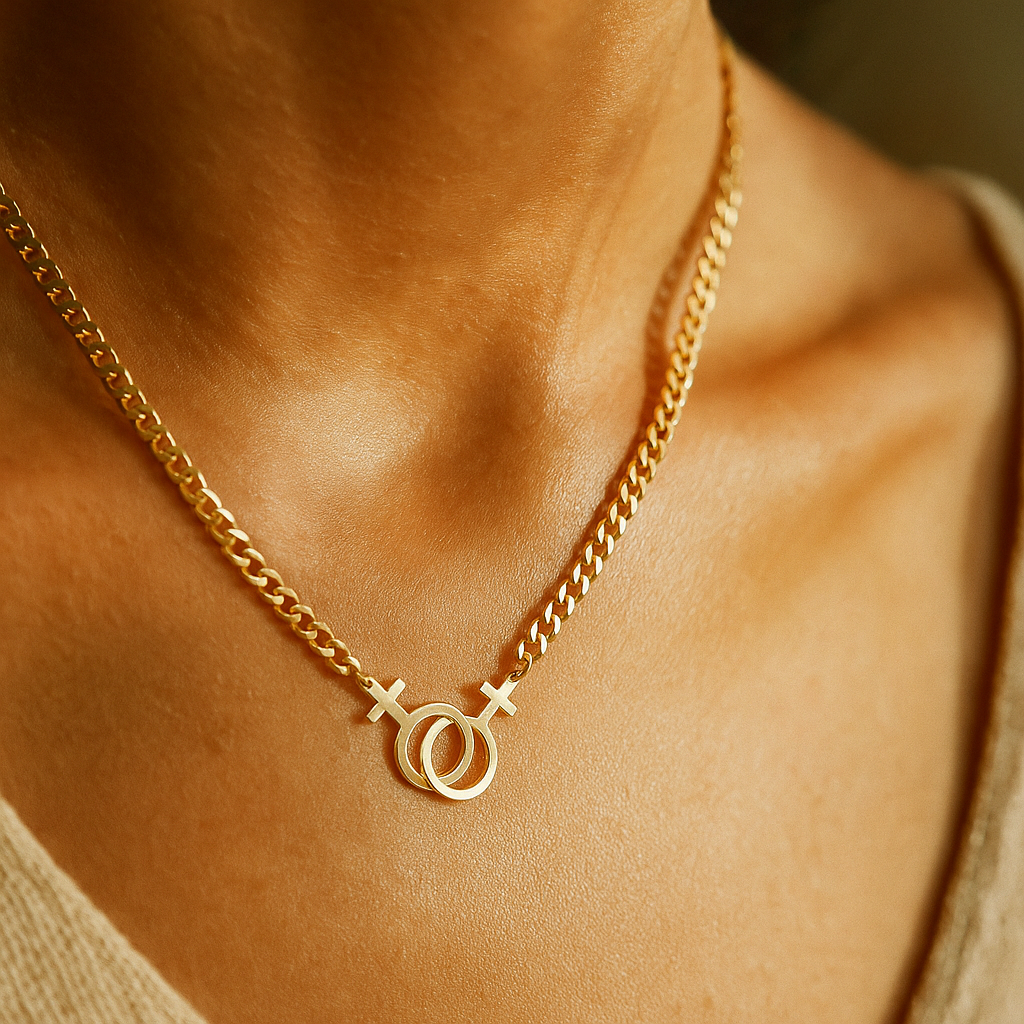 Colar de Laço Lésbico