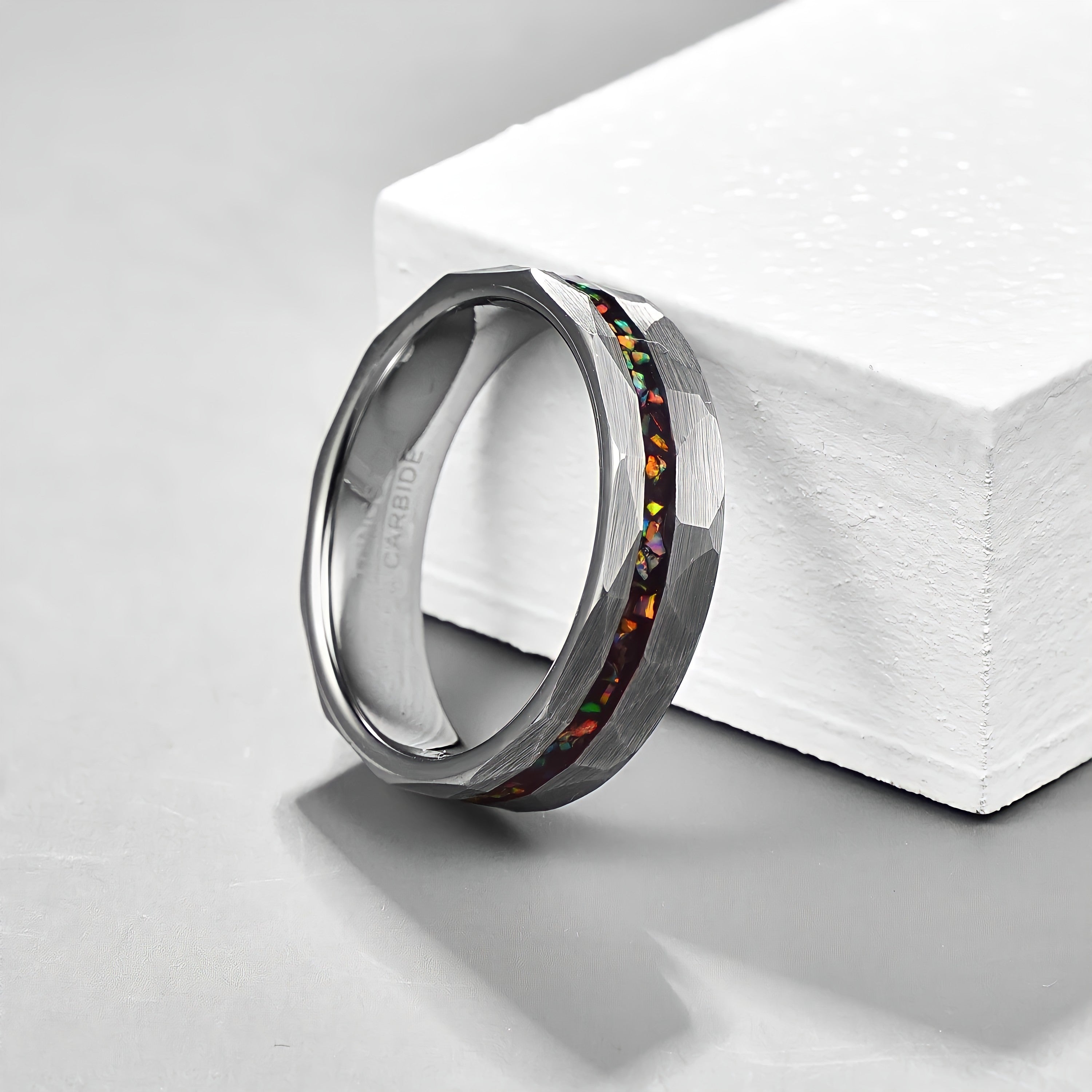 Anel de Tungstênio Galaxy