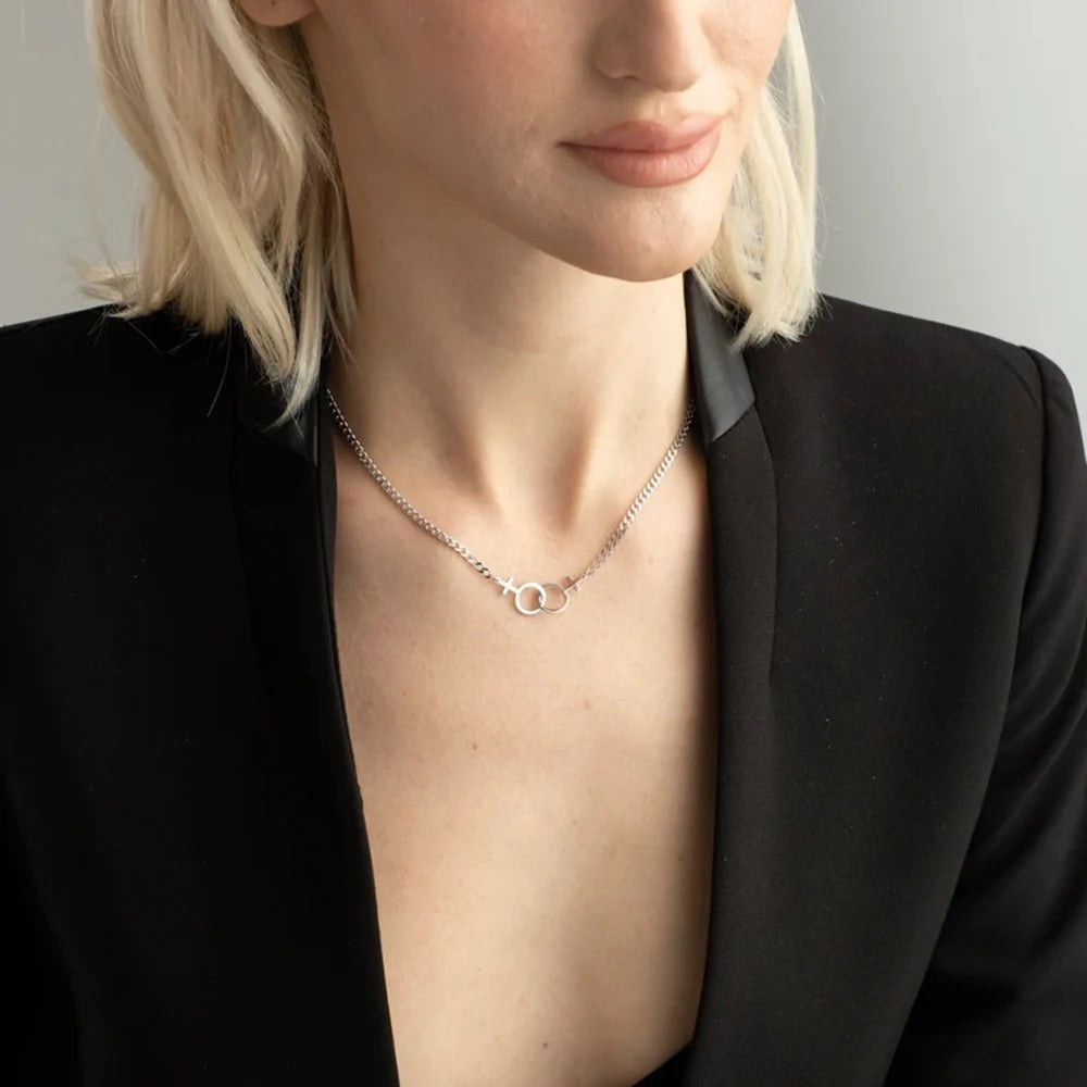 Colar de Laço Lésbico