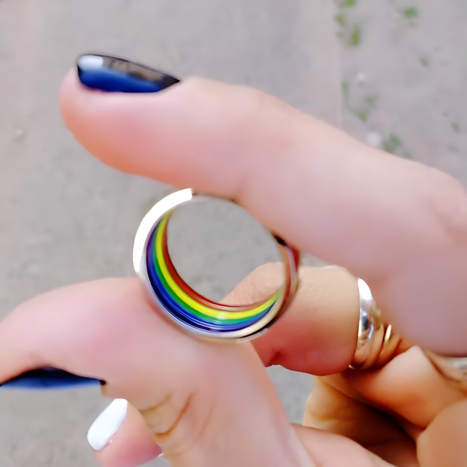 Anel de Suporte Oculto