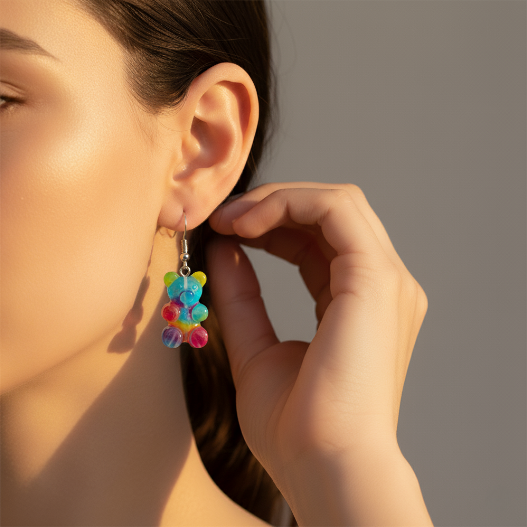 Brincos Gummy Devotion