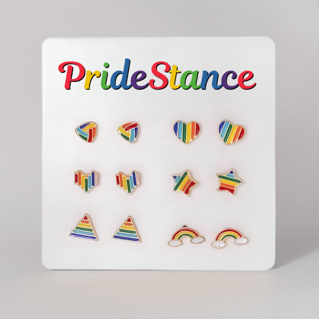 6 Pacote - Brincos do Orgulho