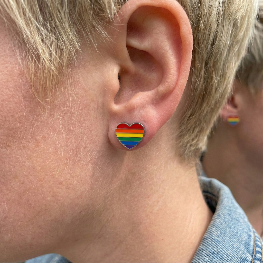 Brincos Coração LoveLoud