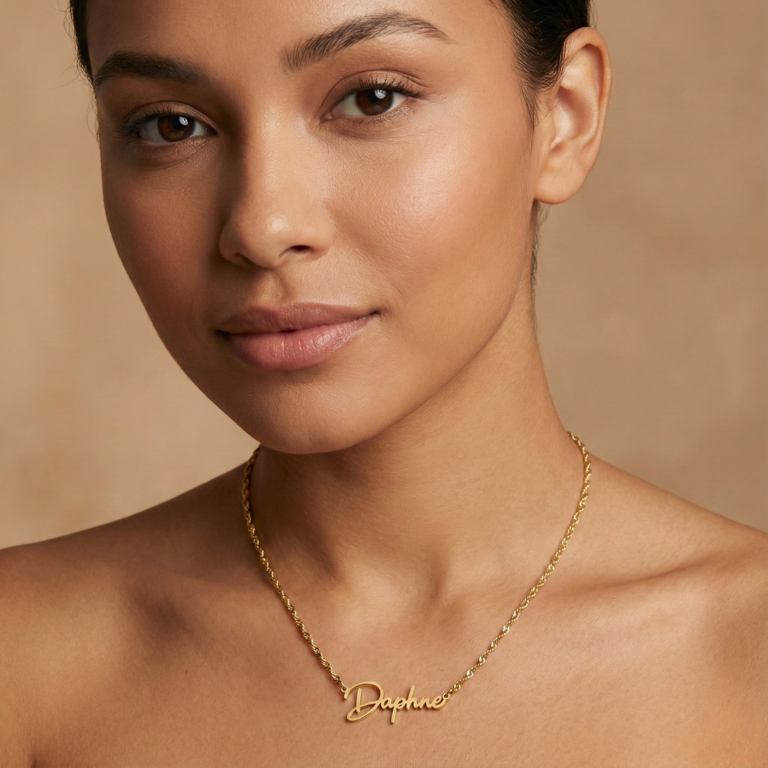 Colar Personalizado Corrente de Cingapura