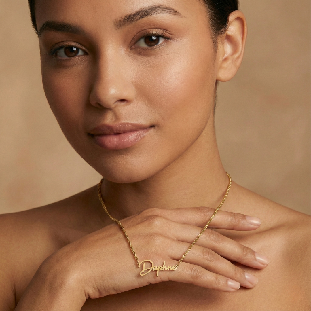 Colar Personalizado Corrente de Cingapura