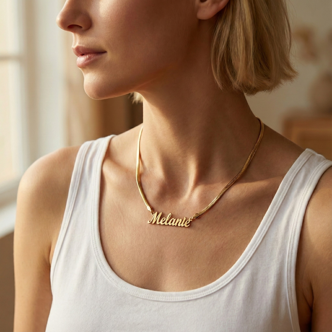 Colar Personalizado Corrente de Cobra