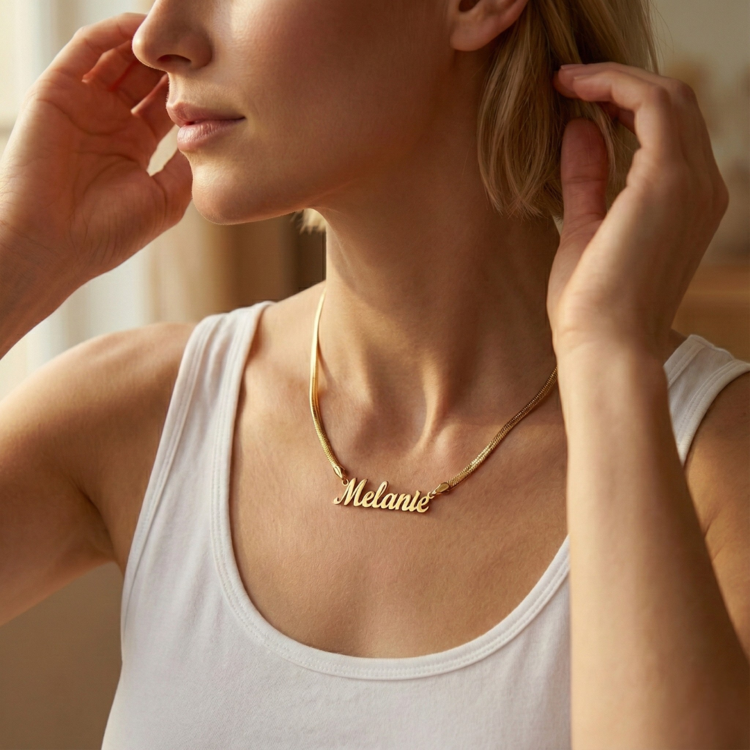 Colar Personalizado Corrente de Cobra