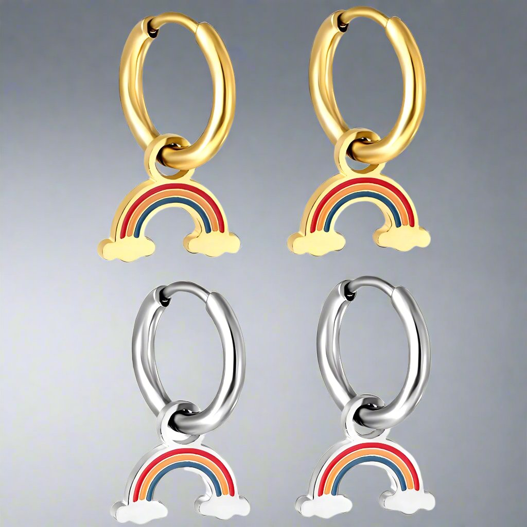 Brincos Arco-Íris Poderosos